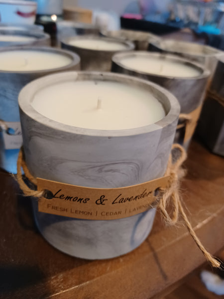 Lovely Lemons and Lavender Candle